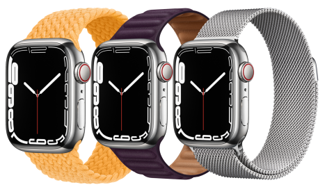 Apple Watch Series 7 Edelstahlgehäuse 45mm (GPS) verkaufen